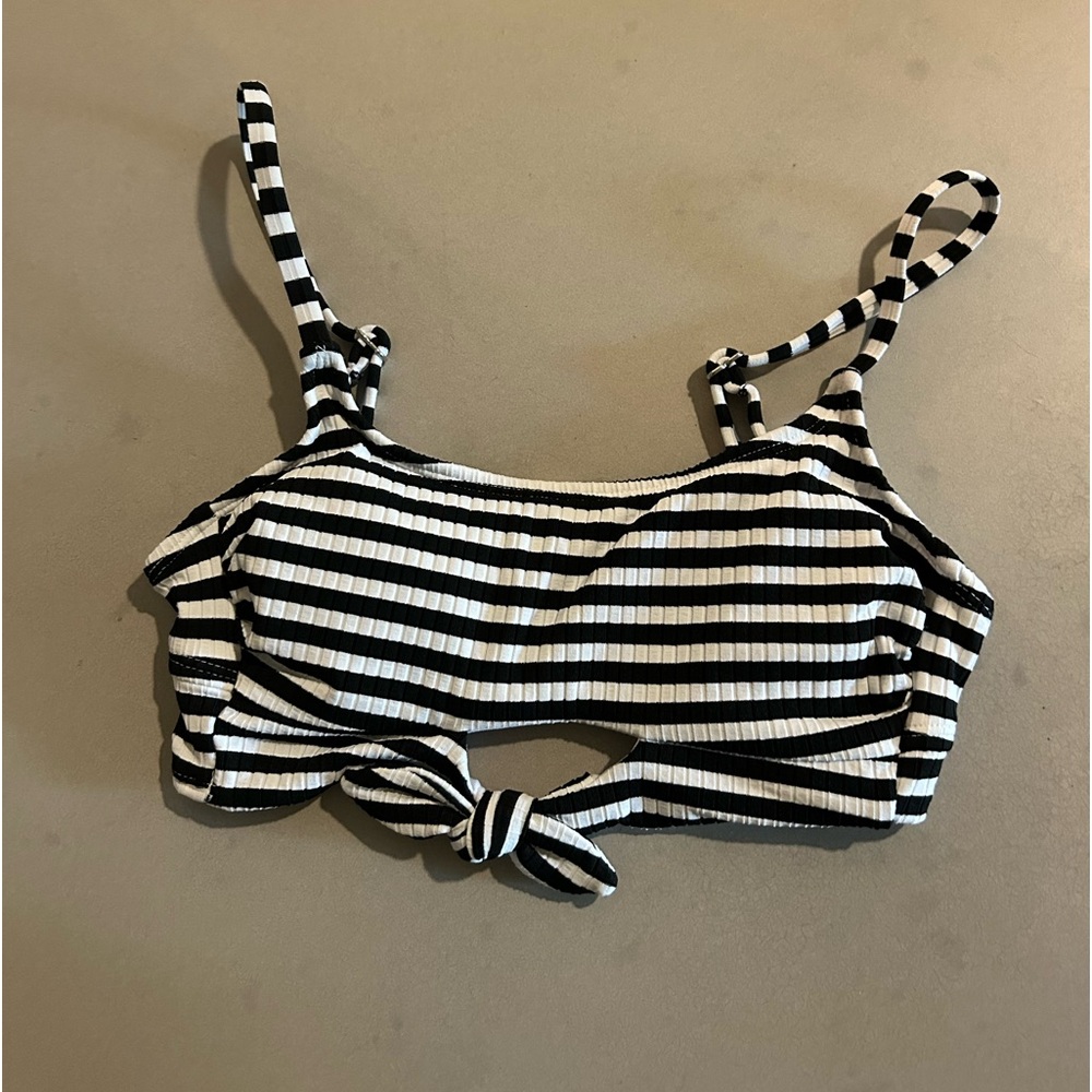 Xhilaration Striped Bikini Top